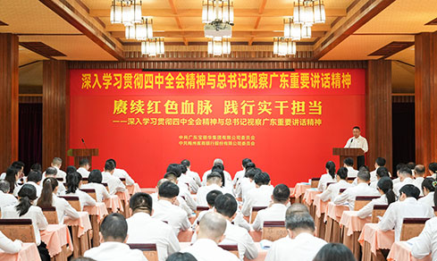 “赓续红色血脉 践行实干担任” <br>深刻进建贯彻四中全会心灵与总书记视察广东沉要讲话心灵